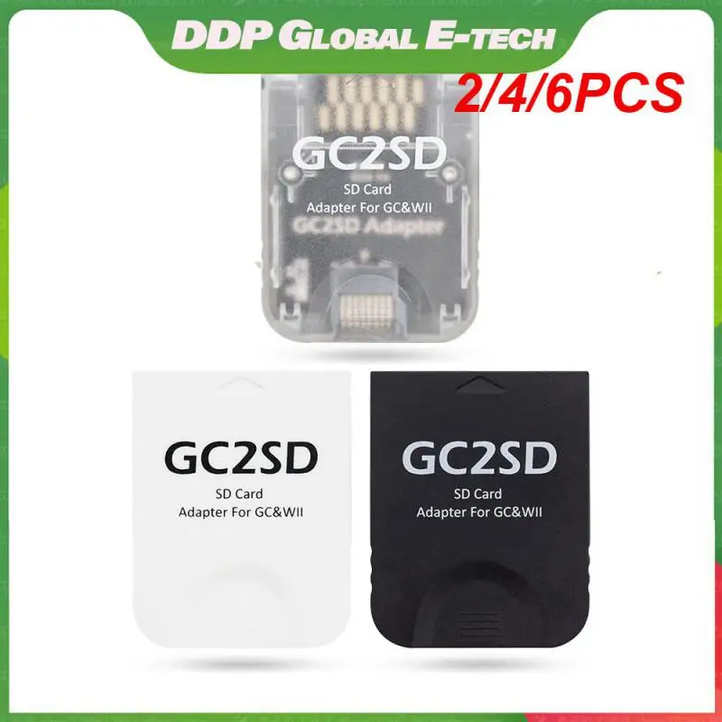 2/4/6PCS Portable Tf Card Reader Gc2sd For Gamecube Wii Card Adapter Convenient Memory Card Adapter For Gamer
2/4/6PCS Portable Tf Card Reader Gc2sd For Gamecube Wii Card Adapter Convenient Memory Card Adapter For Gamer