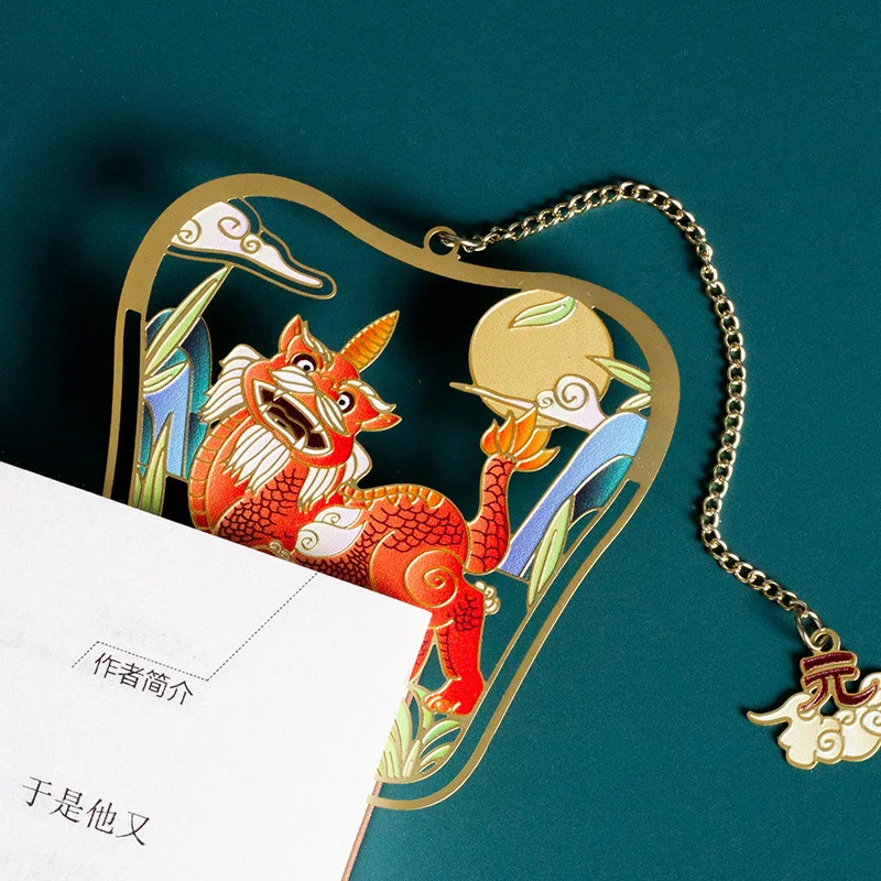 Cartoon, Classic Chinese Style, Metal Hollowing-Out Art Bookmark, College Entrance Examination, Inspirational Gift, Museum Of Th
Cartoon, Classic Chinese Style, Metal Hollowing-Out Art Bookmark, College Entrance Examination, Inspirational Gift, Museum Of Th