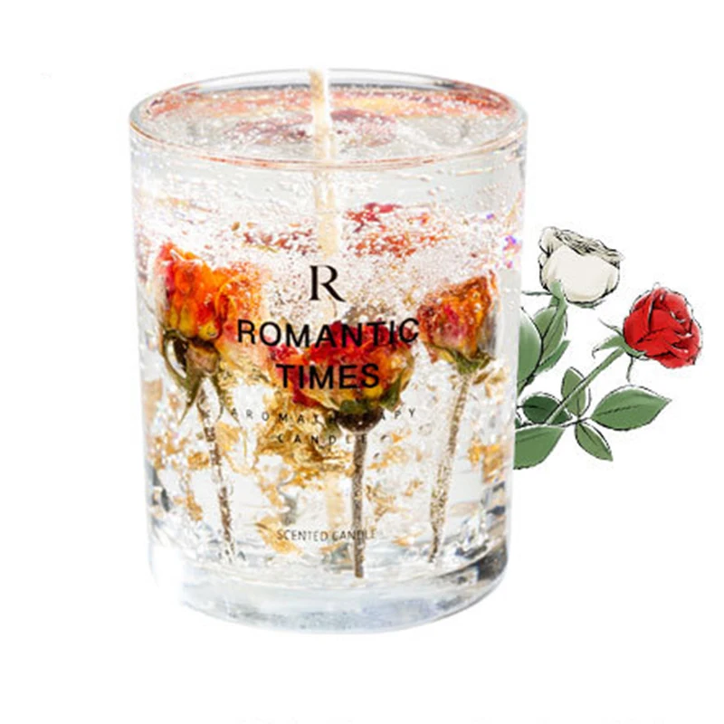 Flower Cup Crystal Candles Aromatic Christmas Valentines Day Glass Cute Candle Soy Wax Sparkler Velas Perfumadas Decoration
Flower Cup Crystal Candles Aromatic Christmas Valentines Day Glass Cute Candle Soy Wax Sparkler Velas Perfumadas Decoration