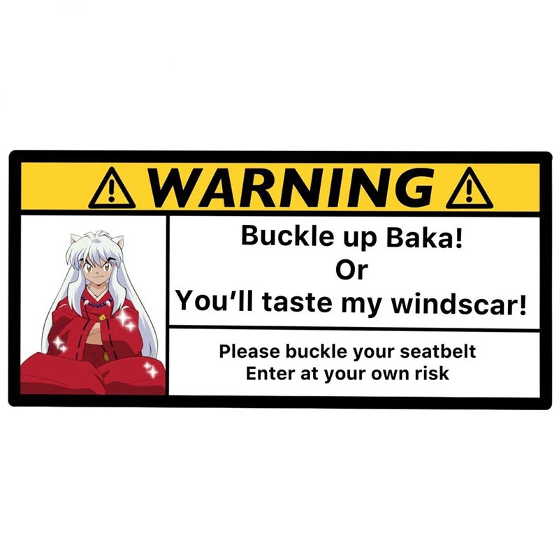 Наклейка на автомобильный ремень безопасности, 15 см x 7,2 см
Наклейка на автомобильный ремень безопасности, 15 см x 7,2 см