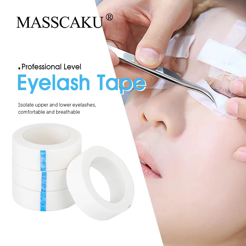 

MASSCAKU PE Material Breathable Easy Tear Tapes Anti-allergy Self Grafting Professional Under Patches Eyelash Extension