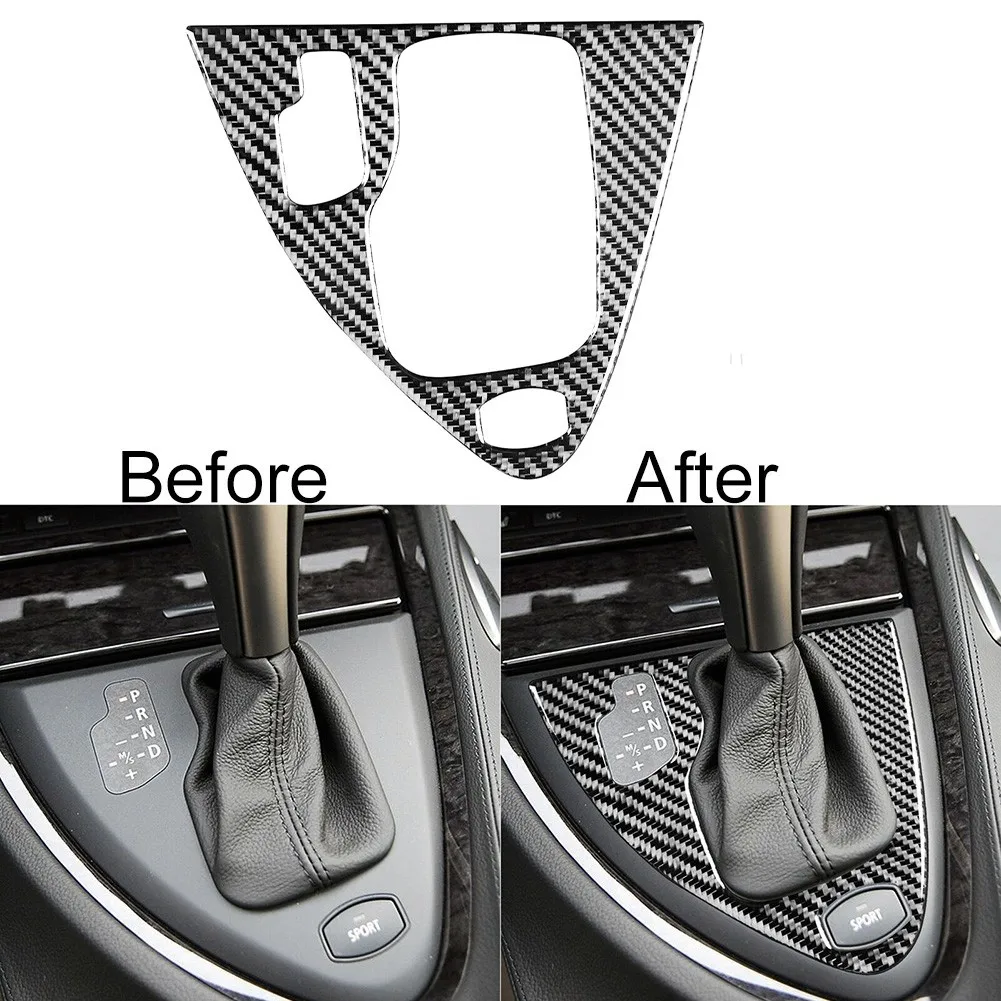 1pc Car Gear Shift Panel Cover Trim Protector Carbon Fiber For BMW 6 Series E63 E64 04-07 Auto Interior Decor Accessories
1pc Car Gear Shift Panel Cover Trim Protector Carbon Fiber For BMW 6 Series E63 E64 04-07 Auto Interior Decor Accessories