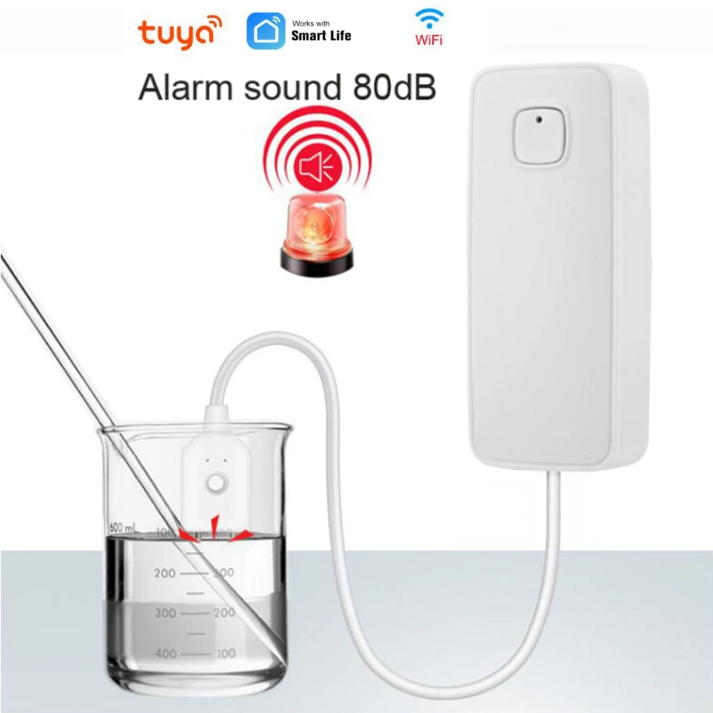 Tuya Smart Wifi Waterlek Sensor Detector Alarm Compatibel Met Smart Leven Klep 80dB Alarm Geluid Alarm Sound Water Leak Sensor
Tuya Smart Wifi Waterlek Sensor Detector Alarm Compatibel Met Smart Leven Klep 80dB Alarm Geluid Alarm Sound Water Leak Sensor