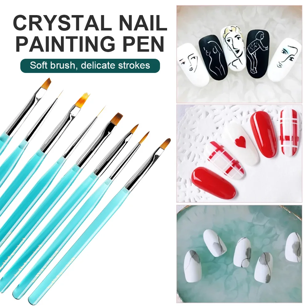 1Pcs Professional Manicure UV Gel Brush Pen Transparent Acrylic UV Gel Brush Pen Liner Drawing Phototherapy Pen Manicure Tool
1Pcs Professional Manicure UV Gel Brush Pen Transparent Acrylic UV Gel Brush Pen Liner Drawing Phototherapy Pen Manicure Tool
