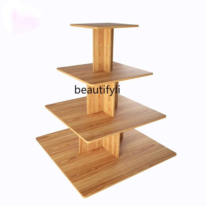 zqPromotion Table Display Stand Store Supermarket Maternal and Infant Store Multi-Functional Solid Wood Texture Booth
zqPromotion Table Display Stand Store Supermarket Maternal and Infant Store Multi-Functional Solid Wood Texture Booth