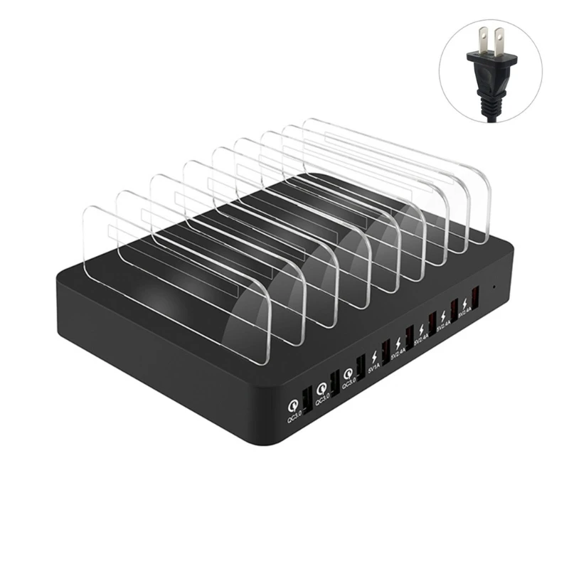 8-портовая зарядная станция для нескольких устройств, USB + QC3.0 для умного зарядного устройства, настольный органайзер, держатель для телефона...
8-портовая зарядная станция для нескольких устройств, USB + QC3.0 для умного зарядного устройства, настольный органайзер, держатель для телефона...