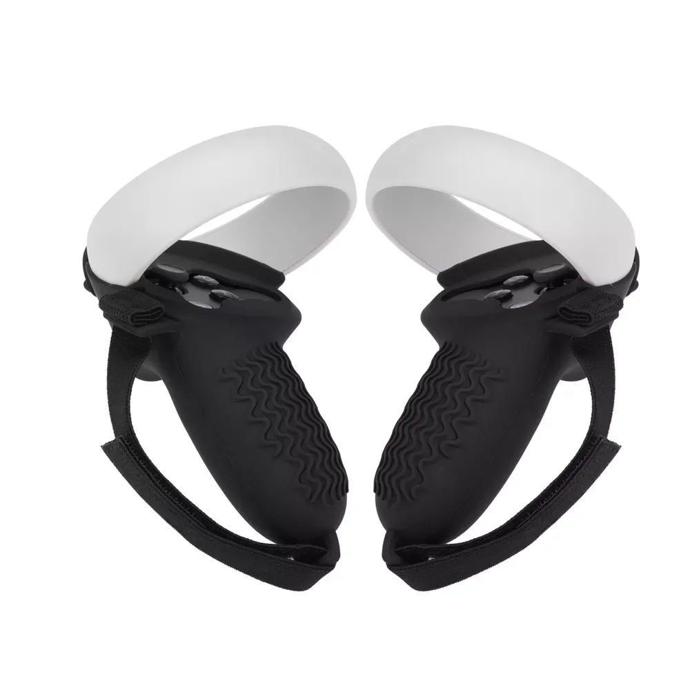 For Oculus Quest 2 Grip VR Controller Silicone Cover Protector Case with Knuckle Straps Accessories
For Oculus Quest 2 Grip VR Controller Silicone Cover Protector Case with Knuckle Straps Accessories
