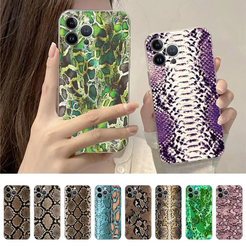 Leather Snake Skin Pattern Animal Print Phone Case for iPhone 11 12 13 mini pro XS MAX 8 7 6 6S Plus X 5S SE 2020 XR case
Leather Snake Skin Pattern Animal Print Phone Case for iPhone 11 12 13 mini pro XS MAX 8 7 6 6S Plus X 5S SE 2020 XR case