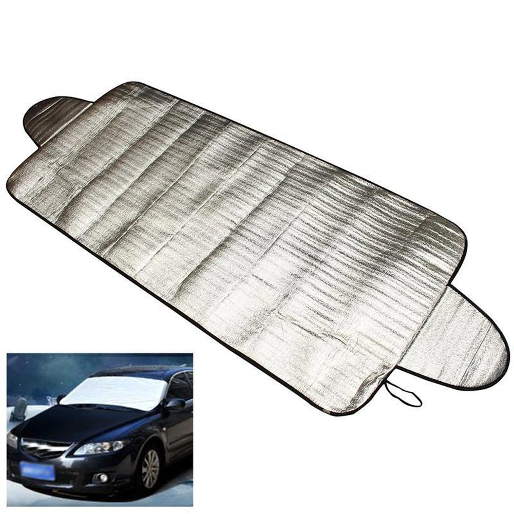 Car Windscreen Windshield Frost Cover Ice Snow Shield Front Protector 4 Layers PE Aluminum Film Wind And Snow Protection
Car Windscreen Windshield Frost Cover Ice Snow Shield Front Protector 4 Layers PE Aluminum Film Wind And Snow Protection