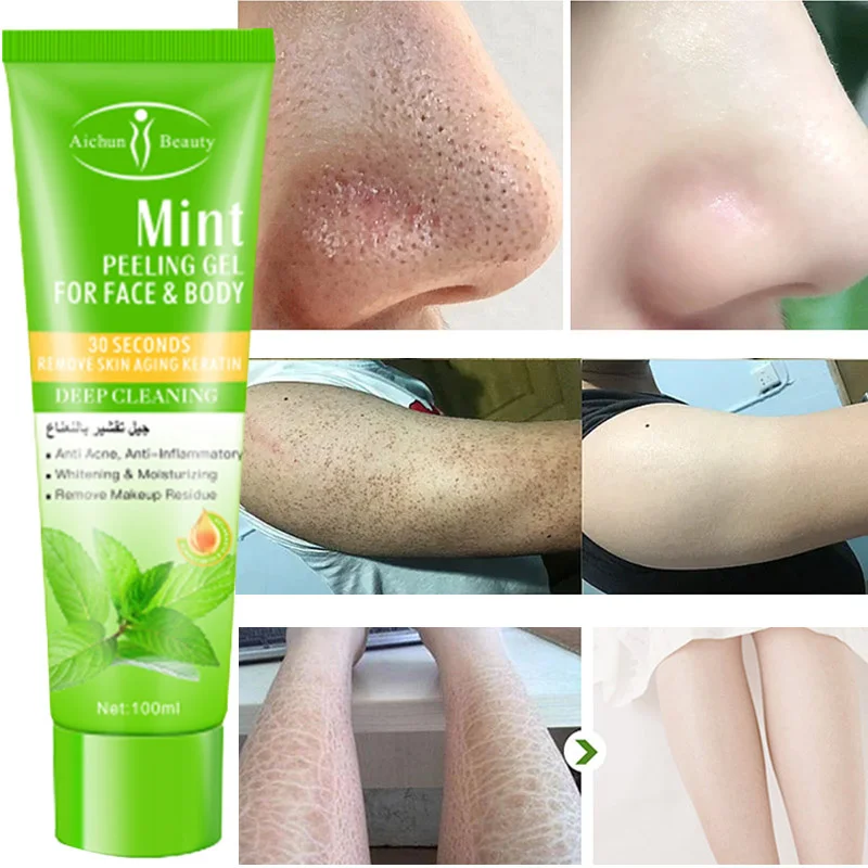 Face Body Scrub Exfoliating Peeling Gel Soften Cutin Brightening Moisturizing Pore Cleaning Smooth Anti-Acne Repair Skin Care
Face Body Scrub Exfoliating Peeling Gel Soften Cutin Brightening Moisturizing Pore Cleaning Smooth Anti-Acne Repair Skin Care
