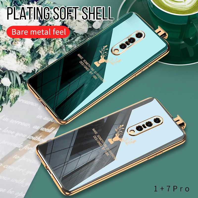 GKK Luxury Plating Lifting Soft Case For Oneplus 7 Pro Case Anti-knock With Film Protective Cover For Oneplus 7 Pro Coque Fundas
GKK Luxury Plating Lifting Soft Case For Oneplus 7 Pro Case Anti-knock With Film Protective Cover For Oneplus 7 Pro Coque Fundas
