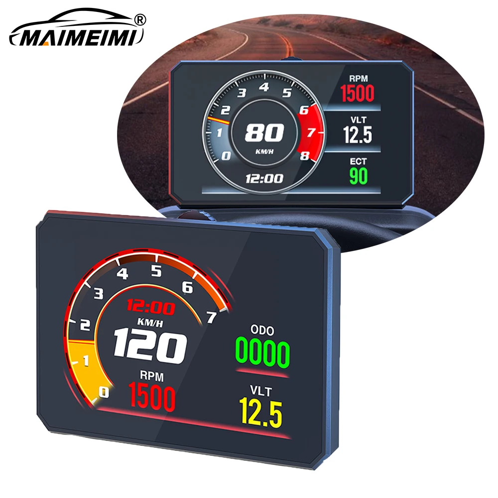 P16 HUD OBD2 Цифровой Спидометр-тахометр С Проекцией
P16 HUD OBD2 Цифровой Спидометр-тахометр С Проекцией