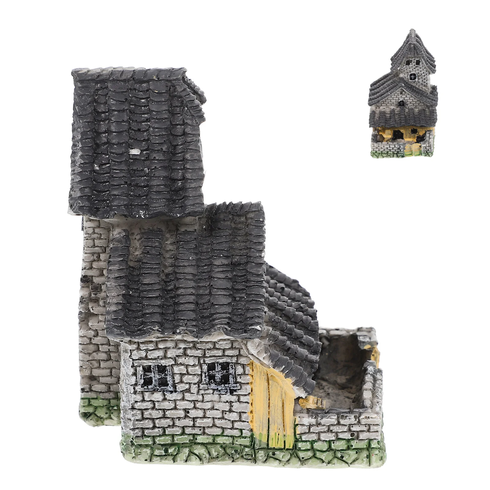 Gardening Stone Tiny Resin House Micro Landscape Decor Desk Top Decor Small Decoration Craft Houses Home Supplies Portable
Gardening Stone Tiny Resin House Micro Landscape Decor Desk Top Decor Small Decoration Craft Houses Home Supplies Portable