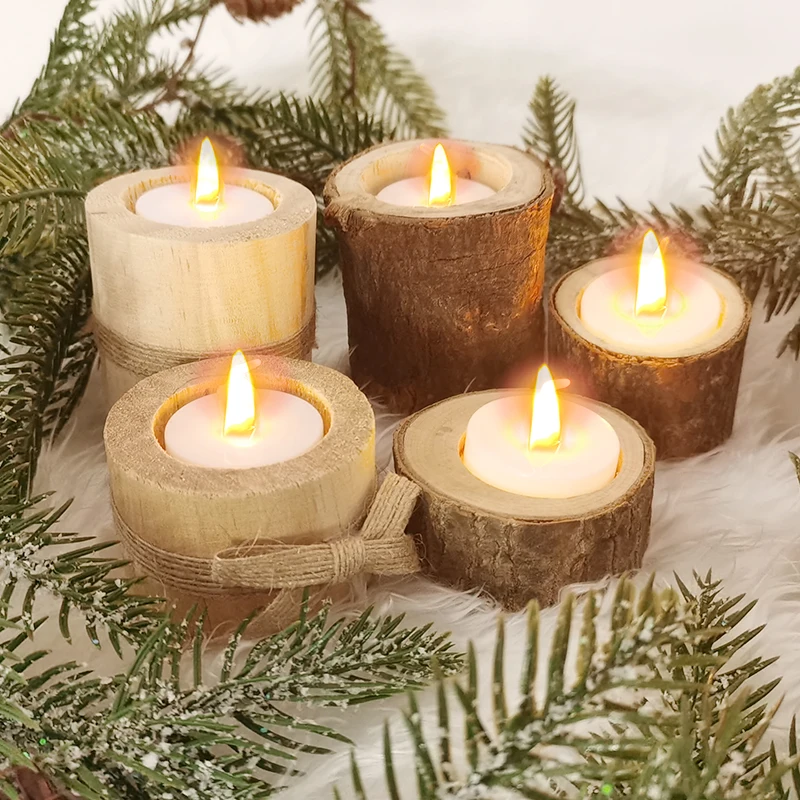 Wooden Bark Stake Candle Holder Creative Bark Wooden Stake Flower Pot Ornament Hollow Candlestick Wedding Party Home Decoration
Wooden Bark Stake Candle Holder Creative Bark Wooden Stake Flower Pot Ornament Hollow Candlestick Wedding Party Home Decoration