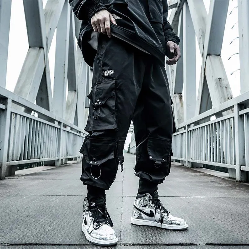 Брюки-карго мужские черные, джоггеры, брюки в стиле хип-хоп, Techwear, брюки-карго в стиле хиппи, уличная одежда с карманами, большие размеры
Брюки-карго мужские черные, джоггеры, брюки в стиле хип-хоп, Techwear, брюки-карго в стиле хиппи, уличная одежда с карманами, большие размеры