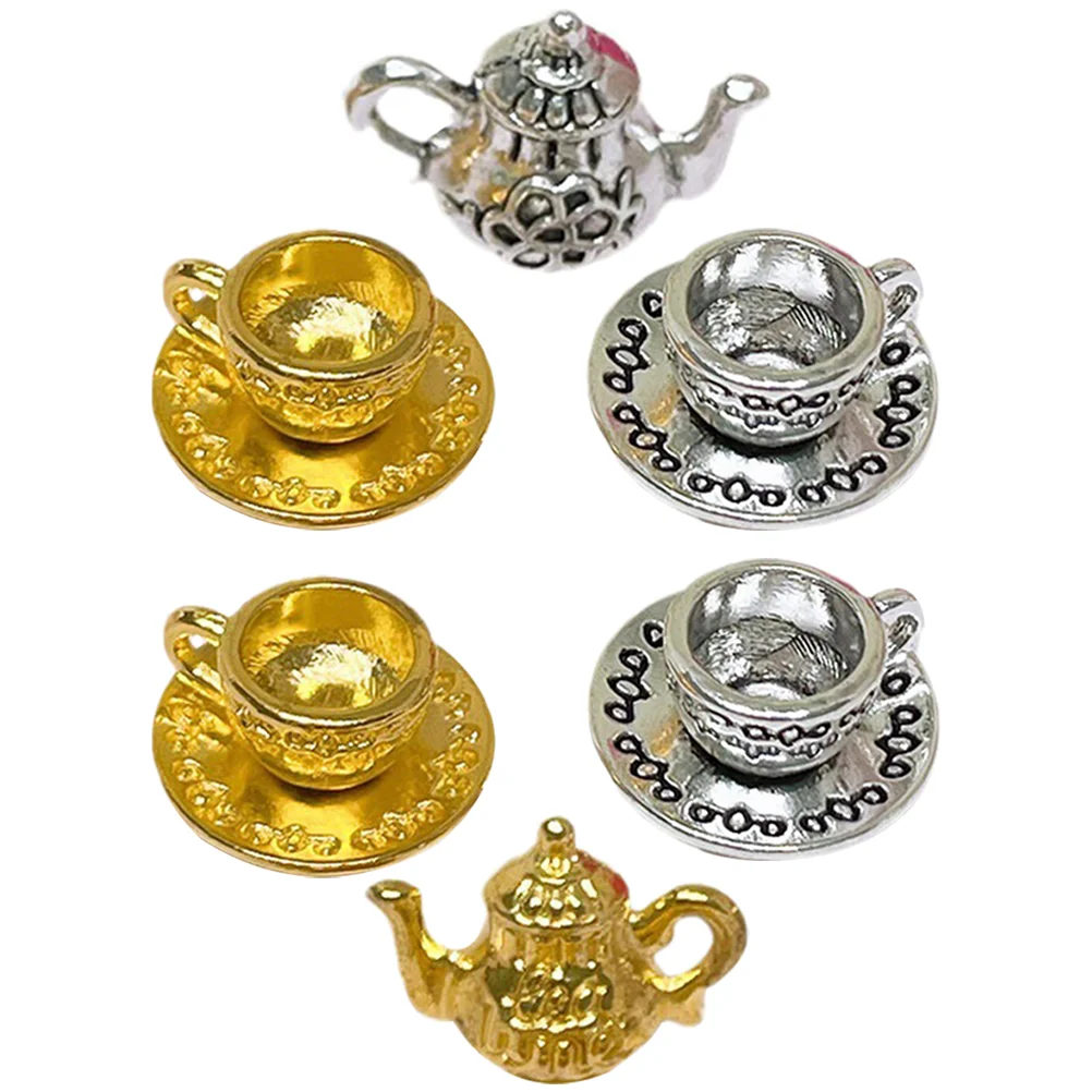 2 Sets Coffee Mug Miniature Things House Accessories Metal Tableware Cup Teapot Toy Miniatures
2 Sets Coffee Mug Miniature Things House Accessories Metal Tableware Cup Teapot Toy Miniatures
