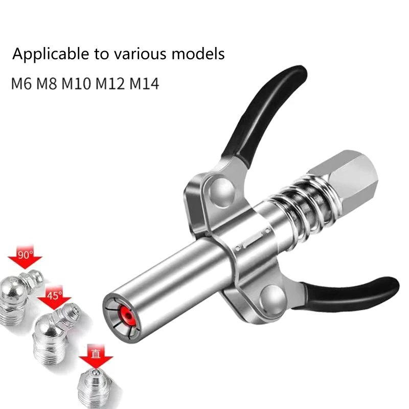 Муфта для смазки 10000 фунтов на квадратный дюйм NPT I/8 Инструмент для смазки без утечек Сверхмощный быстродействующий замок из
Муфта для смазки 10000 фунтов на квадратный дюйм NPT I/8 Инструмент для смазки без утечек Сверхмощный быстродействующий замок из