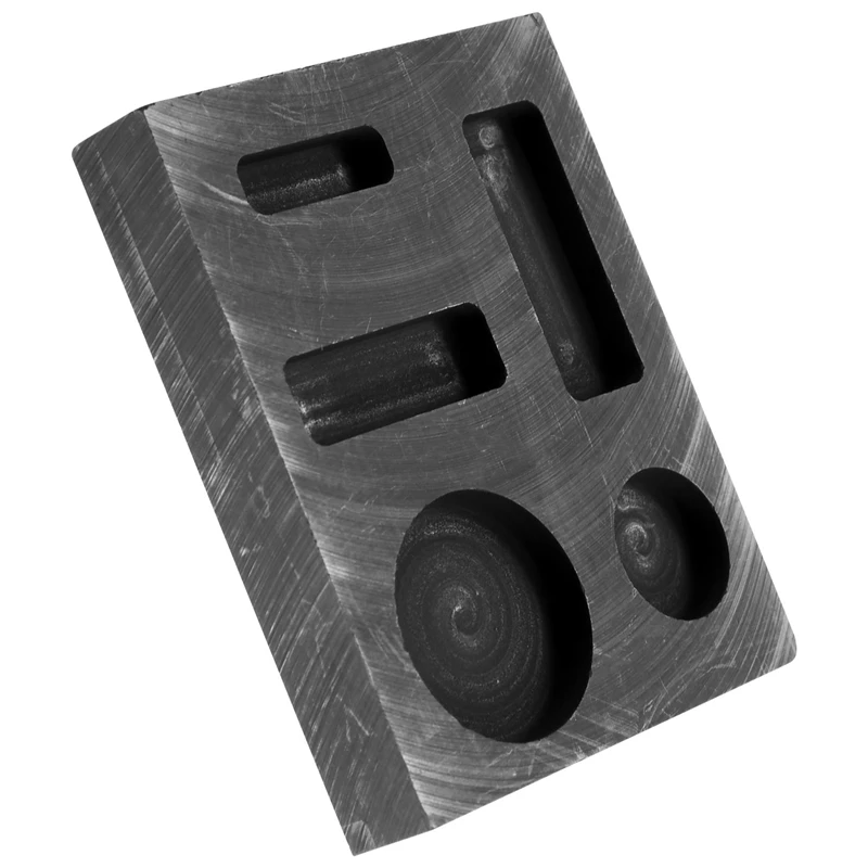 Литой графитовый слитный монет 5 в 1 комбинированный металлолитейный лом для плавки литья металла
Литой графитовый слитный монет 5 в 1 комбинированный металлолитейный лом для плавки литья металла