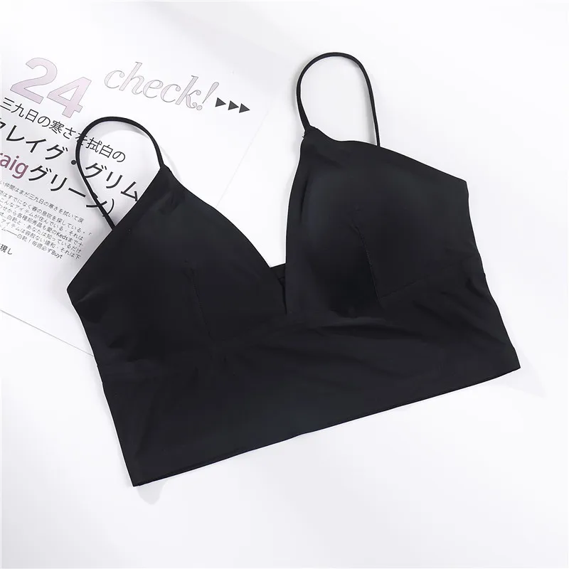 Women Crop Top Female Tanks Seamless Underwear Deep V Crop Top Summer Backless Sexy Lingerie Vest Top Padded Camisole
Women Crop Top Female Tanks Seamless Underwear Deep V Crop Top Summer Backless Sexy Lingerie Vest Top Padded Camisole