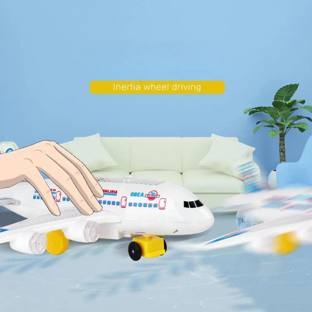 Funny Electric Glowing Airplane Game Universal Airplane Toy Plastic Convenient for Storage
Funny Electric Glowing Airplane Game Universal Airplane Toy Plastic Convenient for Storage