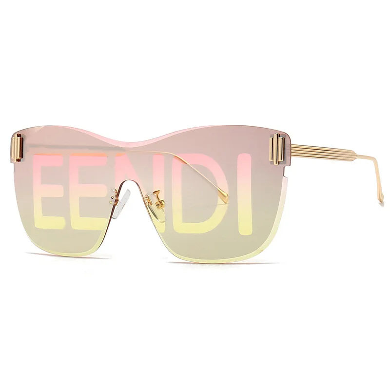 Fashion Sunglasses Letter Ins Rimless Sunglasses Women's Beach Sunscreen Sunglasses Eyewear Shades UV400 Unisex Eye Frames
Fashion Sunglasses Letter Ins Rimless Sunglasses Women's Beach Sunscreen Sunglasses Eyewear Shades UV400 Unisex Eye Frames