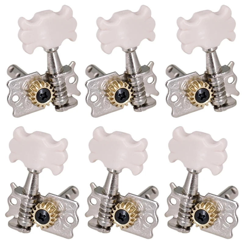 6Pcs 3R3L Open Guitar Tuning Pegs Machine Heads Oval Button Acoustic Folk Guitar Tuning Peg Tuners String Parts
6Pcs 3R3L Open Guitar Tuning Pegs Machine Heads Oval Button Acoustic Folk Guitar Tuning Peg Tuners String Parts