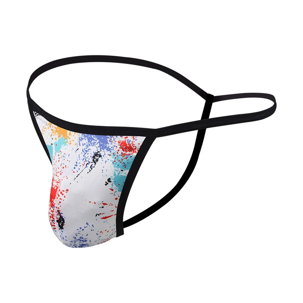 New Sexy Men Print Micro Thong Smooth Breathable T-back Underwear Male G-string Jockstrap T-Panties Male Erotic Lingerie Tangas
New Sexy Men Print Micro Thong Smooth Breathable T-back Underwear Male G-string Jockstrap T-Panties Male Erotic Lingerie Tangas
