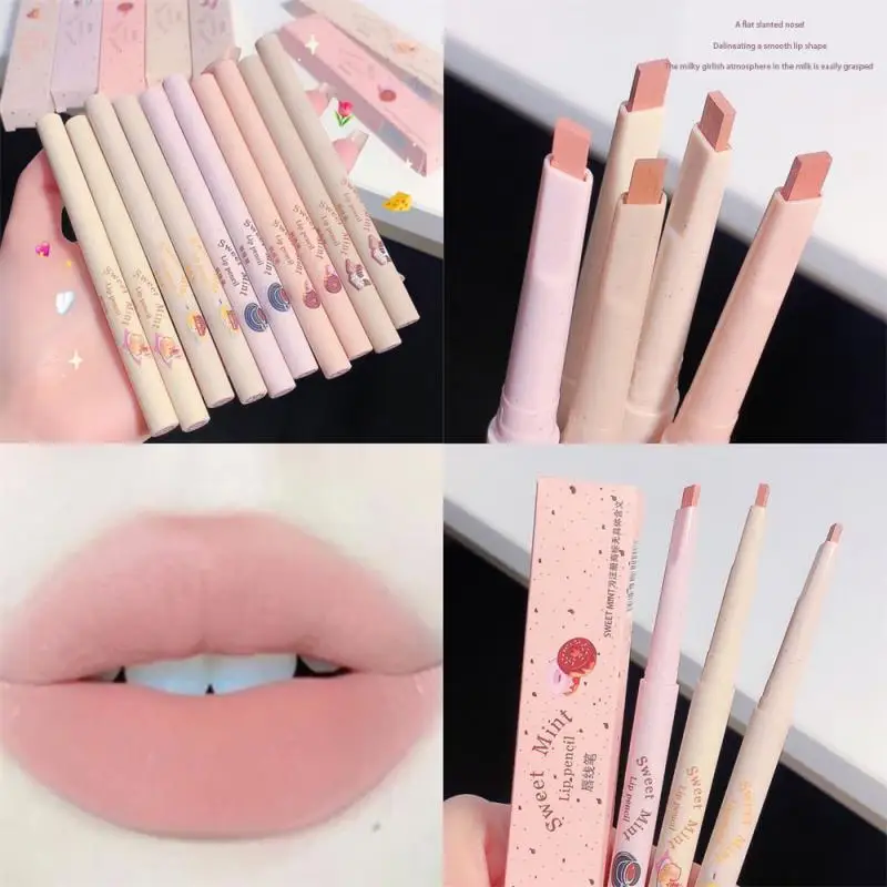 Sweet Mint Lipliner Pen Shape Lip Shape Creates A Plump Lip Durable Waterproof Color Moisturizing No Sticky Cup Lipliner Makeup
Sweet Mint Lipliner Pen Shape Lip Shape Creates A Plump Lip Durable Waterproof Color Moisturizing No Sticky Cup Lipliner Makeup