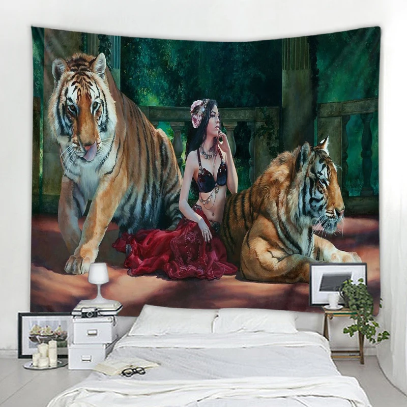 Mandala Boho Wall Tapestry Countdown Witchcraft Tapestry Tiger Background Decorative Tapestry Home Decor Tapestry
Mandala Boho Wall Tapestry Countdown Witchcraft Tapestry Tiger Background Decorative Tapestry Home Decor Tapestry