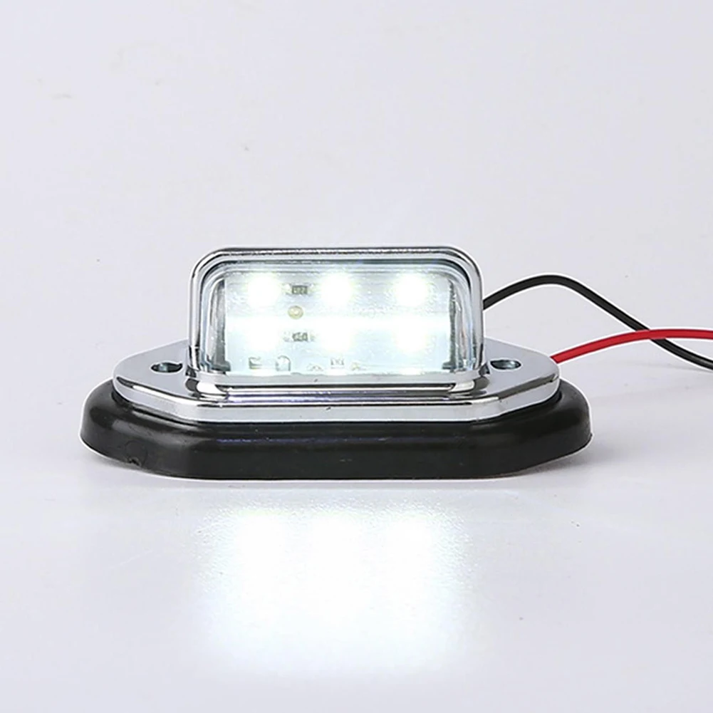 For Motorcycles Boats Cars 1pc License Plate Lamp Auto License Plate Light Clear PC Lens License Plate Lamp 12-24V High Quality
For Motorcycles Boats Cars 1pc License Plate Lamp Auto License Plate Light Clear PC Lens License Plate Lamp 12-24V High Quality