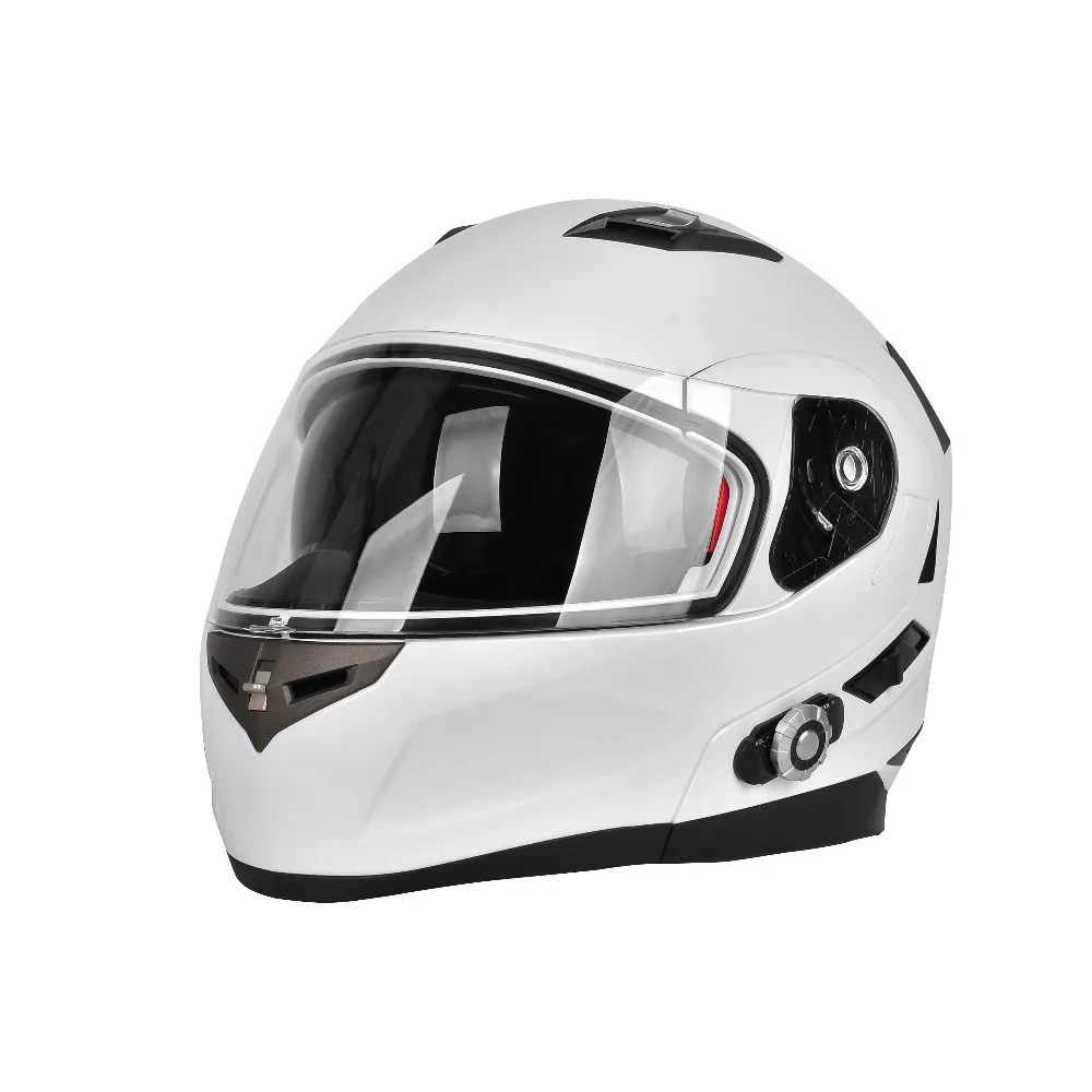 Smart Bluetooth Motorcycle Helmet Built in Intercom System DOT Standard Helmet 3 Riders BT Talking with FM Radio
Smart Bluetooth Motorcycle Helmet Built in Intercom System DOT Standard Helmet 3 Riders BT Talking with FM Radio