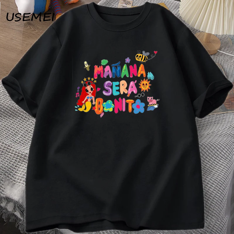Manana Sera Bonito T-shirts Women Men Colombia Singer Karol G T Shirt Cotton Short Sleeve Harajuku Tees Funny Graphic T Shirts
Manana Sera Bonito T-shirts Women Men Colombia Singer Karol G T Shirt Cotton Short Sleeve Harajuku Tees Funny Graphic T Shirts