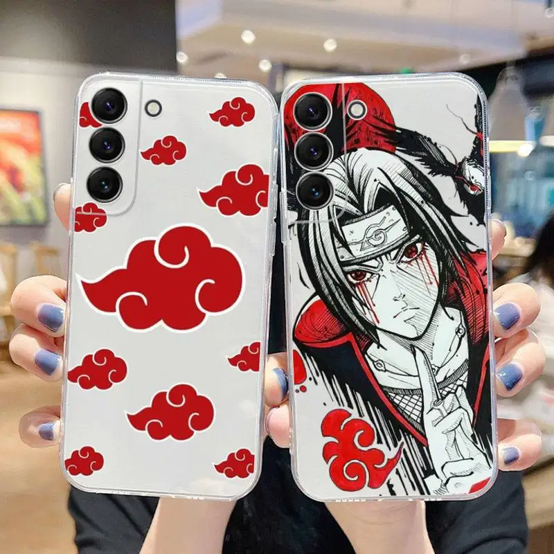 Uchiha Itachi Naruto Akatsuki Logo Phone Case For Samsung Galaxy S22 S21 Ultra S20 S30 FE S8 S9 S10 5G Plus Transparent Cover
Uchiha Itachi Naruto Akatsuki Logo Phone Case For Samsung Galaxy S22 S21 Ultra S20 S30 FE S8 S9 S10 5G Plus Transparent Cover