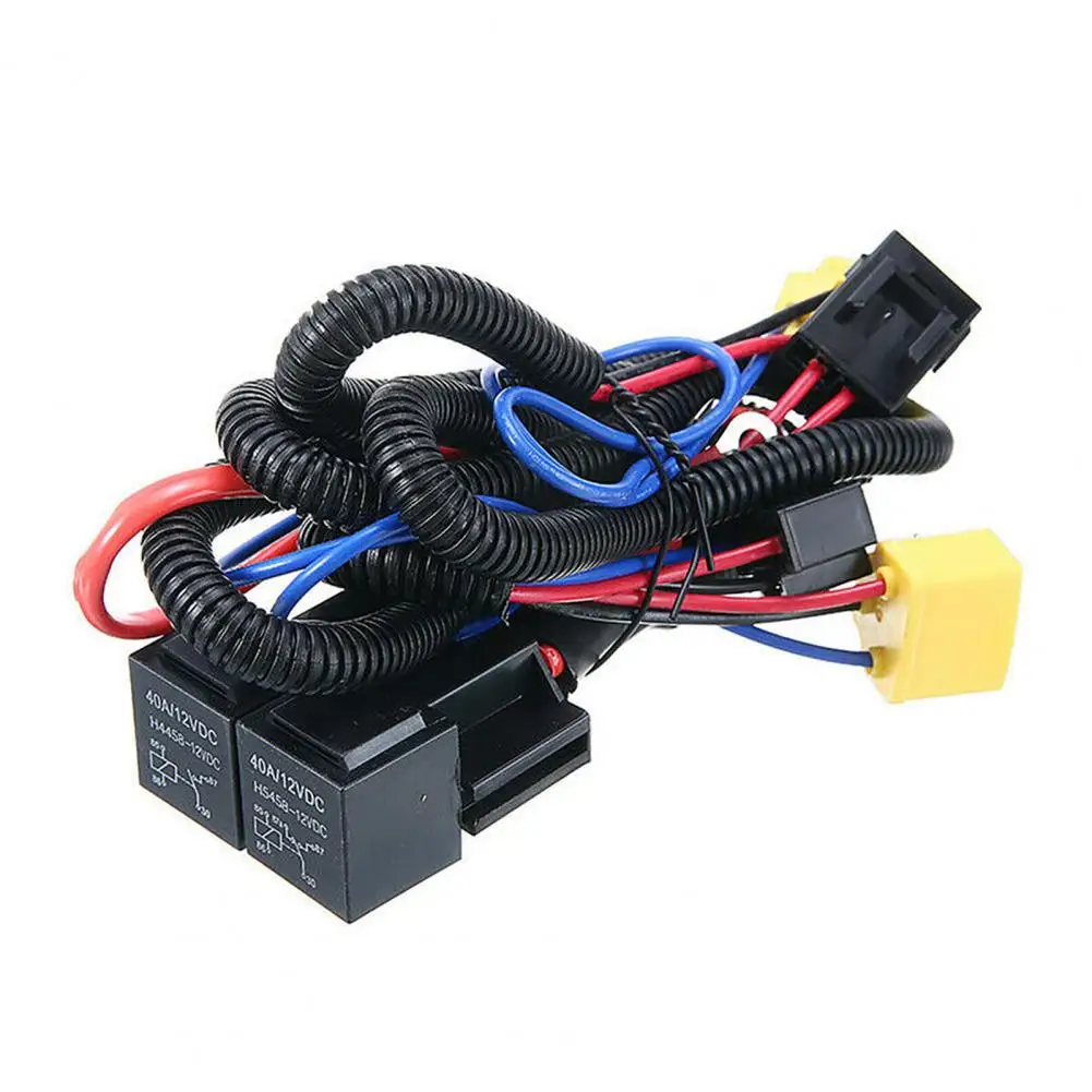 Durable Relay Harness Black Light Harness Convenient 12V H4 Car Headlight Relay Harness Circuit Protection
Durable Relay Harness Black Light Harness Convenient 12V H4 Car Headlight Relay Harness Circuit Protection