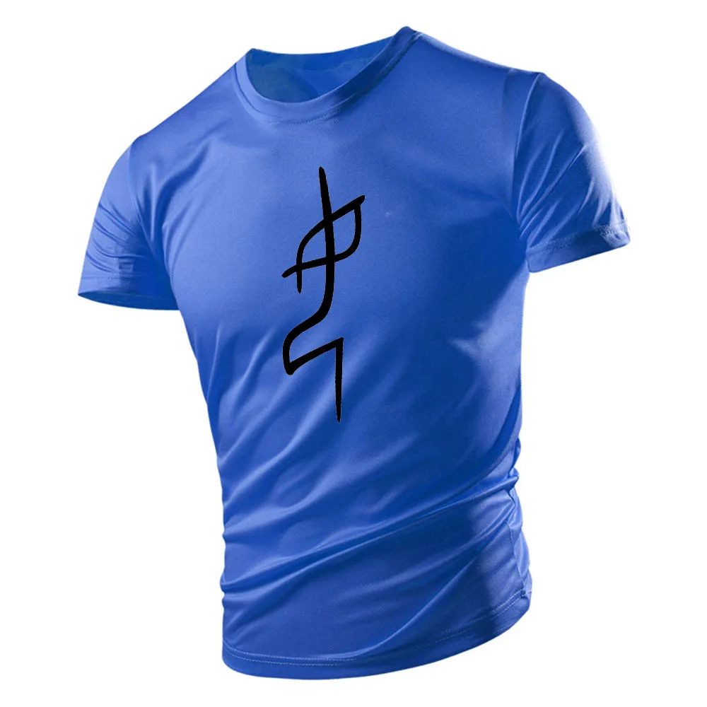 Four Seasons New Adult Fashion Sports Style 2d Men'S Round Neck Short Sleeve Loose T-Shirt Breathable Quick Drying Top
Four Seasons New Adult Fashion Sports Style 2d Men'S Round Neck Short Sleeve Loose T-Shirt Breathable Quick Drying Top