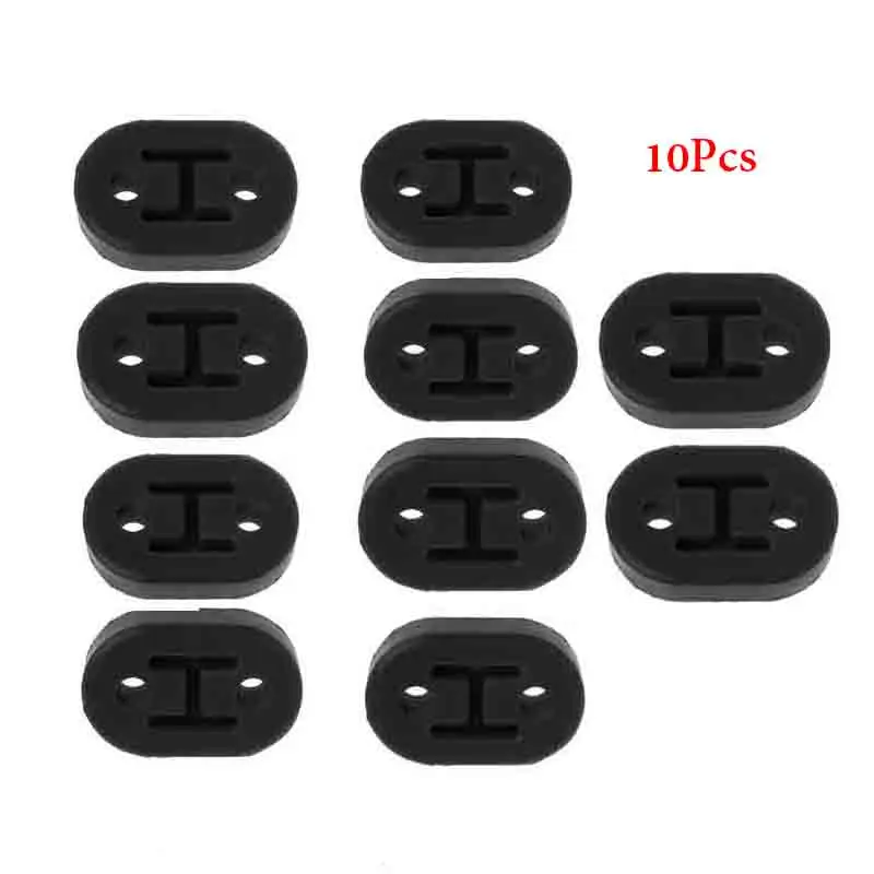 10Pcs Heavy Duty Car Exhaust Hanger Bushing 2 Holes Bracket Rubber Mount For Auto Muffler Tail Pipe Accessories
10Pcs Heavy Duty Car Exhaust Hanger Bushing 2 Holes Bracket Rubber Mount For Auto Muffler Tail Pipe Accessories