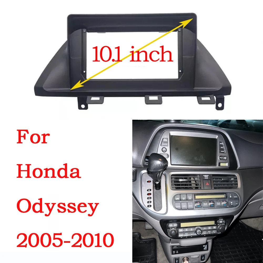 Автомобильная рама для радиоприемника, 10 дюймов, 2 Din, для Honda Odyssey 2005 2006 2007 2008-2010, комплект для установки кабеля, отделки, панели приборной панели
Автомобильная рама для радиоприемника, 10 дюймов, 2 Din, для Honda Odyssey 2005 2006 2007 2008-2010, комплект для установки кабеля, отделки, панели приборной панели