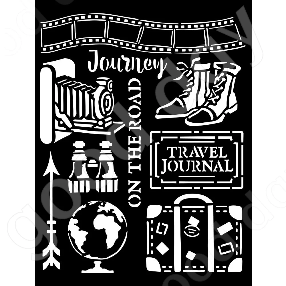 Journey Elements Layered Production Stencil Handmade Diy Hot Sale Painting Scrapbook Coloring Embossed Photo Album Decoration
Journey Elements Layered Production Stencil Handmade Diy Hot Sale Painting Scrapbook Coloring Embossed Photo Album Decoration