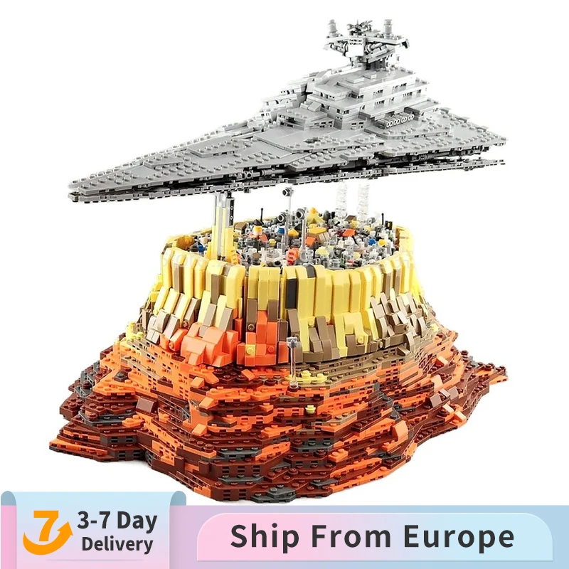 MOC-18916 Звездный план серии империя над Jedha город Разрушитель круизный лайнер 5162 шт. строительные блоки кирпичи модель игрушки для подарка
MOC-18916 Звездный план серии империя над Jedha город Разрушитель круизный лайнер 5162 шт. строительные блоки кирпичи модель игрушки для подарка