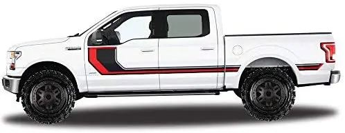 Factory Crafts Rally Stripe 2 Side Graphics Kit 3M Vinyl Decal Wrap Compatible With Ford F150 SuperCrew 5.5 Bed 20152017 Bla2PCS
Factory Crafts Rally Stripe 2 Side Graphics Kit 3M Vinyl Decal Wrap Compatible With Ford F150 SuperCrew 5.5 Bed 20152017 Bla2PCS