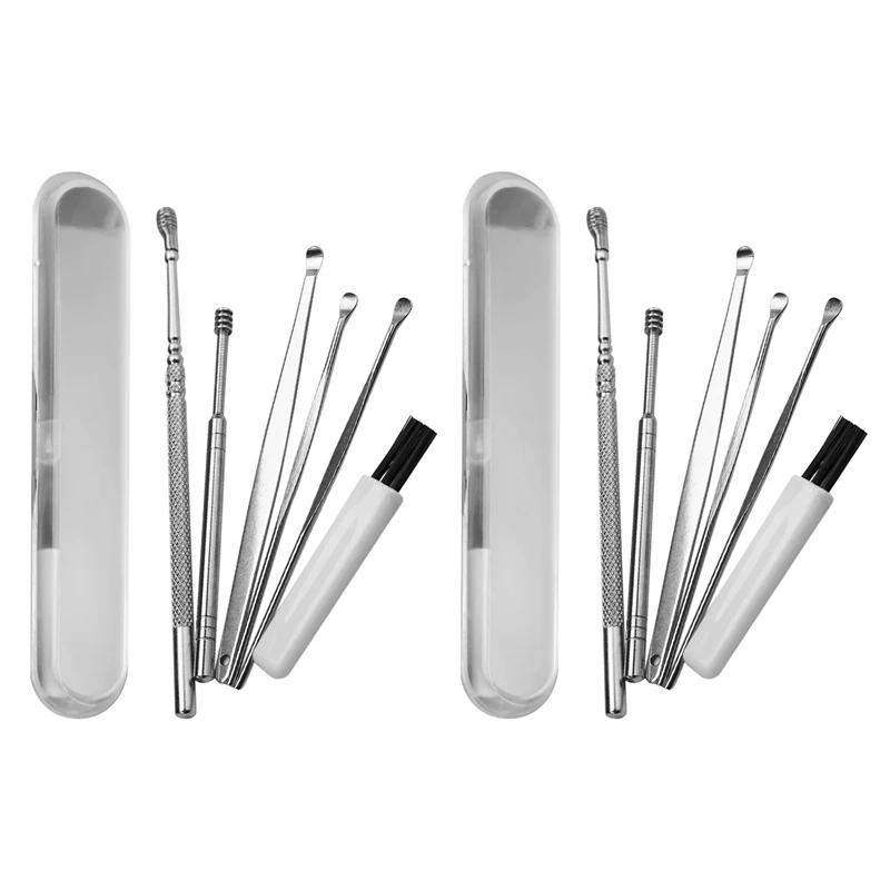 12Pcs Ear Pick Set Stainless Steel Earpick Ear Wax Curette Remover Ear Cleaner Spoon Spiral Ear Clean Tool With Case
12Pcs Ear Pick Set Stainless Steel Earpick Ear Wax Curette Remover Ear Cleaner Spoon Spiral Ear Clean Tool With Case