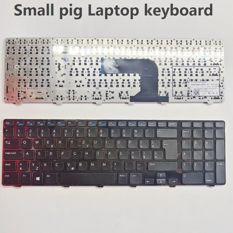 Чешская сменная Клавиатура для ноутбука Dell Inspiron 17 3721 17 3737 17R 5721 17R 5737 серия Черная Клавиатура для ноутбука CZ SK
Чешская сменная Клавиатура для ноутбука Dell Inspiron 17 3721 17 3737 17R 5721 17R 5737 серия Черная Клавиатура для ноутбука CZ SK