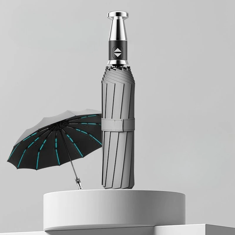 Полностью автоматический зонт для защиты от погоды и солнца, мужской увеличенный твердый складной зонт
Полностью автоматический зонт для защиты от погоды и солнца, мужской увеличенный твердый складной зонт