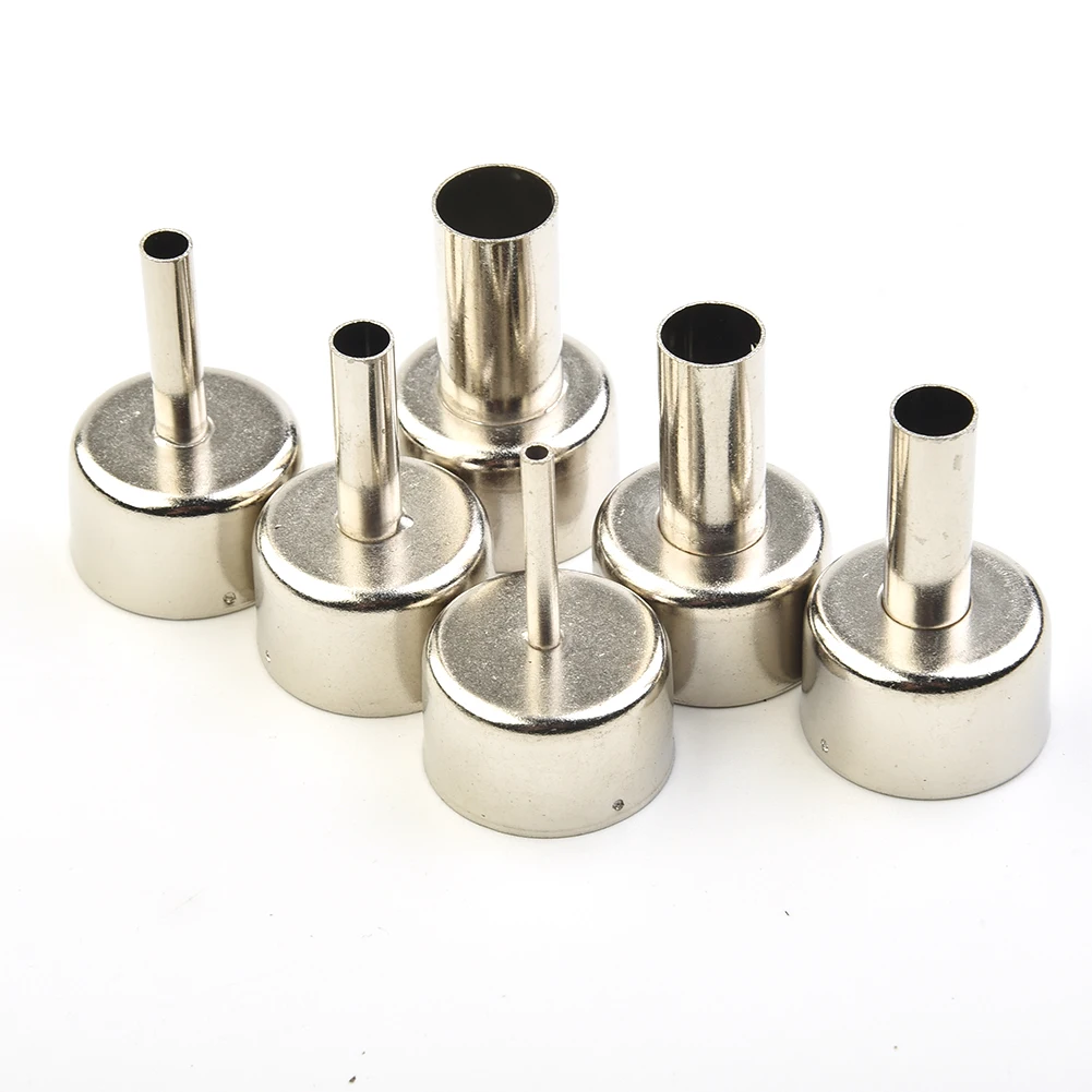 6Pcs/Set Universal Soldering Station Hot Air Tool Welding Heat Resistant Round Nozzles Sprayer Soldering Welding Tool
6Pcs/Set Universal Soldering Station Hot Air Tool Welding Heat Resistant Round Nozzles Sprayer Soldering Welding Tool
