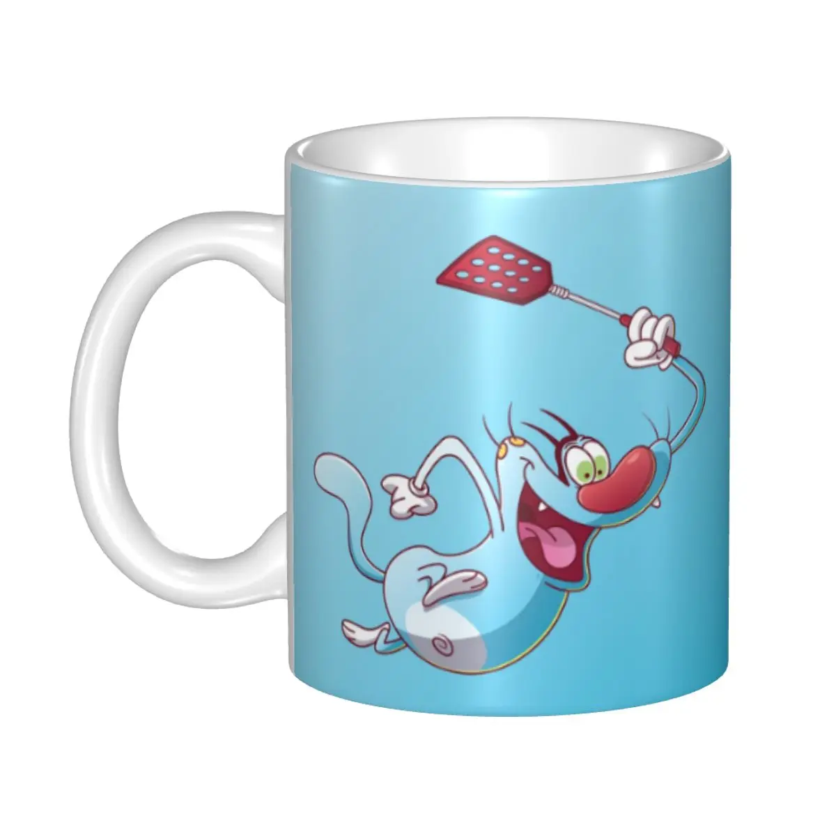 DIY Oggy On A Hunt Ceramic Mug Personalized Oggy And The Cockroaches Coffee Cup Creative Gift Outdoor Work Camping Cups And Mugs
DIY Oggy On A Hunt Ceramic Mug Personalized Oggy And The Cockroaches Coffee Cup Creative Gift Outdoor Work Camping Cups And Mugs