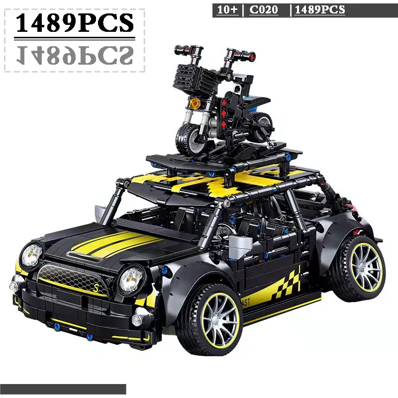 2022 new racing C020 wide body MINI car building block toy 1489pcs block static version children's birthday gift Christmas gifts
2022 new racing C020 wide body MINI car building block toy 1489pcs block static version children's birthday gift Christmas gifts