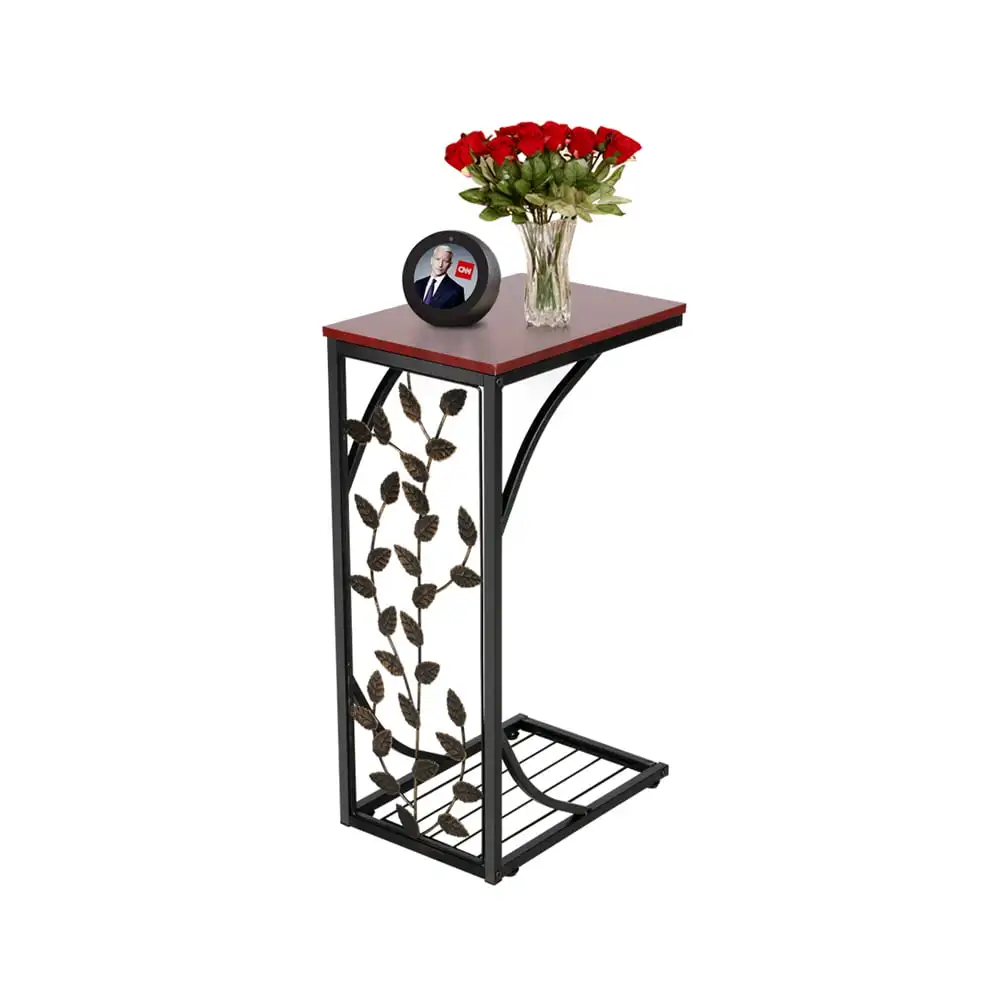 free shipping C-shaped Rectangular Wood and Metal End Table Black/Brown Finish - 8.3 x 12 x 20.9" (WxDxH)
free shipping C-shaped Rectangular Wood and Metal End Table Black/Brown Finish - 8.3 x 12 x 20.9" (WxDxH)