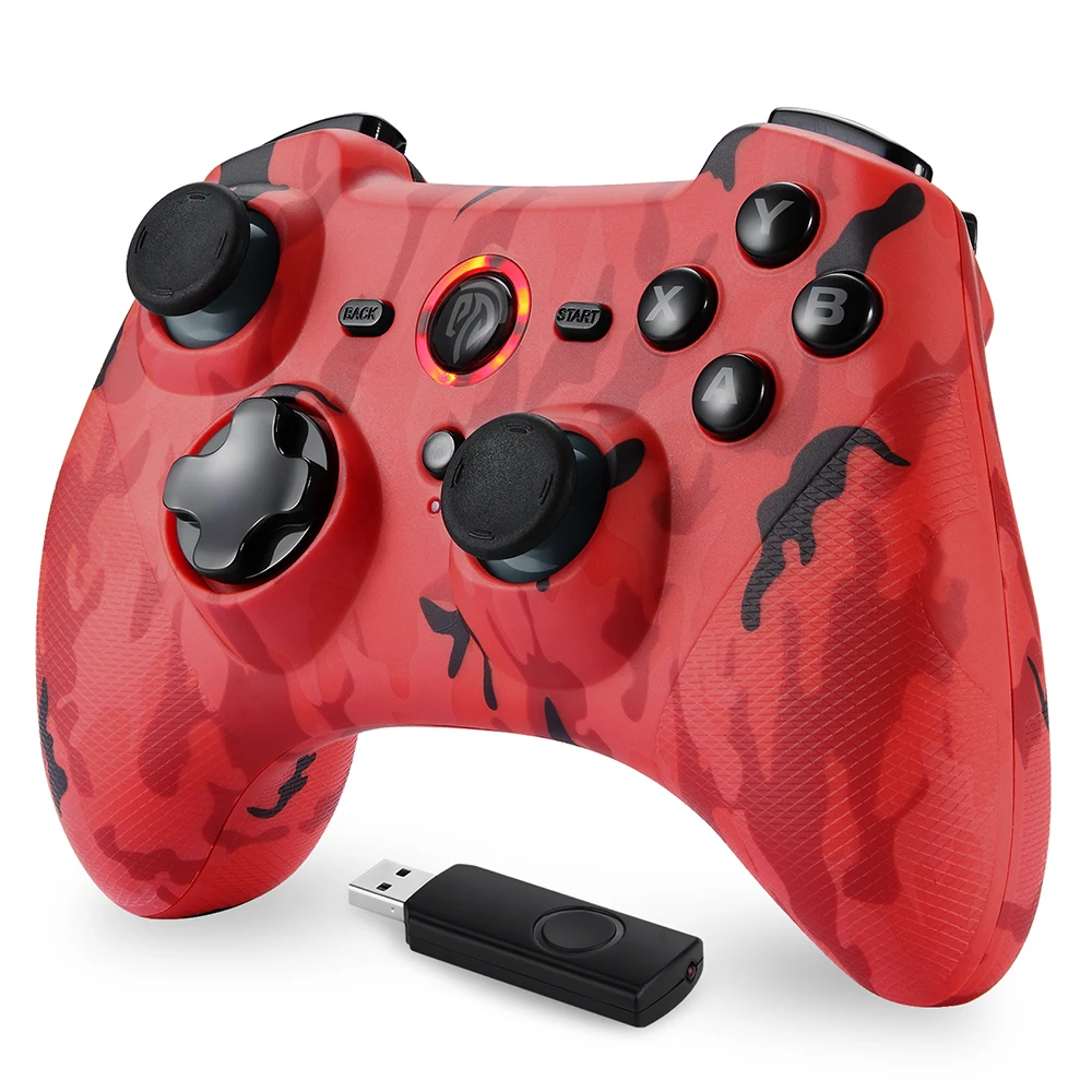 Беспроводной геймпад EasySMX ESM-9101, джойстик для ПК, управление PS3, игровая консоль, ТВ-приставка на Android, телефонные геймеры (красный цвет)
Беспроводной геймпад EasySMX ESM-9101, джойстик для ПК, управление PS3, игровая консоль, ТВ-приставка на Android, телефонные геймеры (красный цвет)