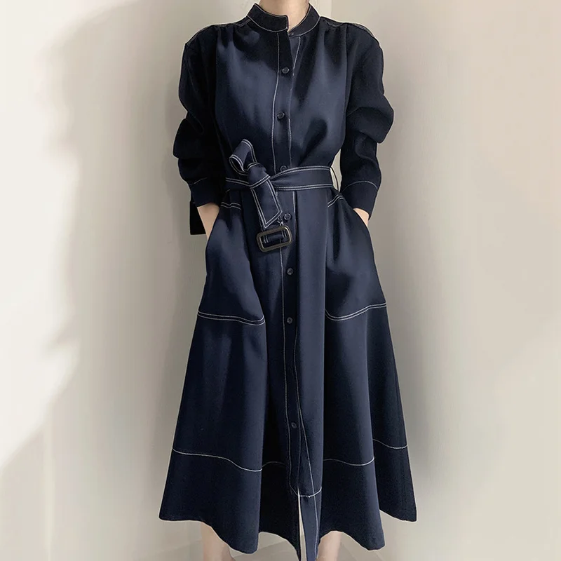 Autumn Ladies Office Work Long Shirt Dress Elegant Long Sleeve Turn Down Collar Solid Color Loose Split High Waist Woman Dresses
Autumn Ladies Office Work Long Shirt Dress Elegant Long Sleeve Turn Down Collar Solid Color Loose Split High Waist Woman Dresses