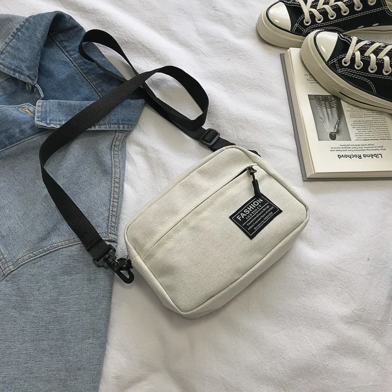 Korean canvas bag simple diagonal bag Women fashionable small square bag Mini Female Bag Street Style Versatile Trendy Handsome
Korean canvas bag simple diagonal bag Women fashionable small square bag Mini Female Bag Street Style Versatile Trendy Handsome